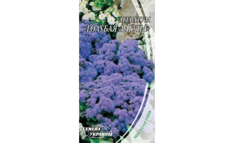 Агератум Голубая лагуна Семена Украины