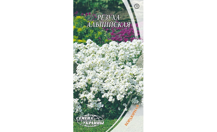 Резуха альпийская белая Семена Украины