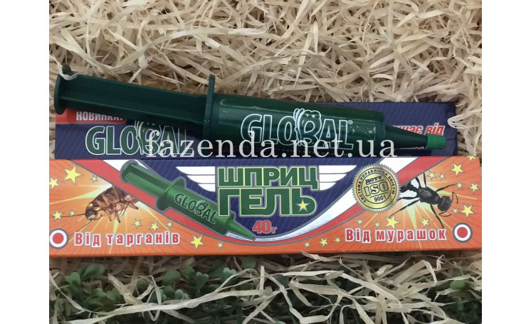Гель от тараканов Глобал от Агромагазина "Фазенда"