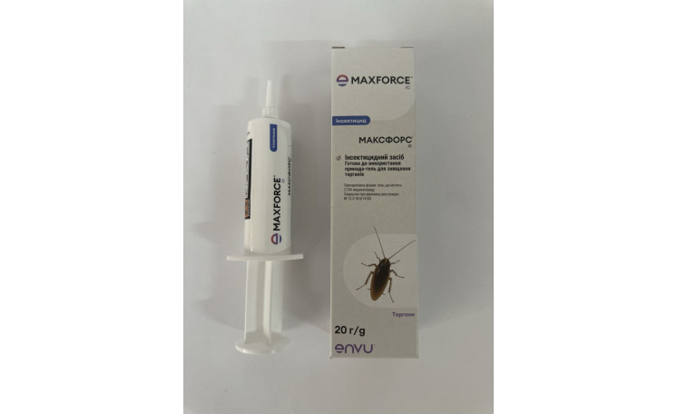 Гель от тараканов Максфорс ИС (ENVU) шприц