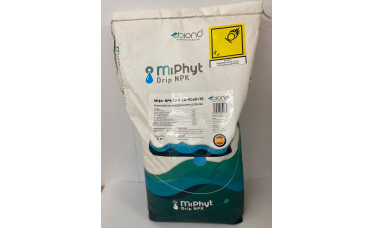 МиФит NPK 12-6-28+6CaO+TE MiPhyt (Biond) Испания Удобрение