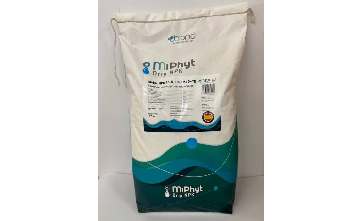 МиФит NPK 15-5-30+3MgO+TE MiPhyt (Biond) Испания Удобрение