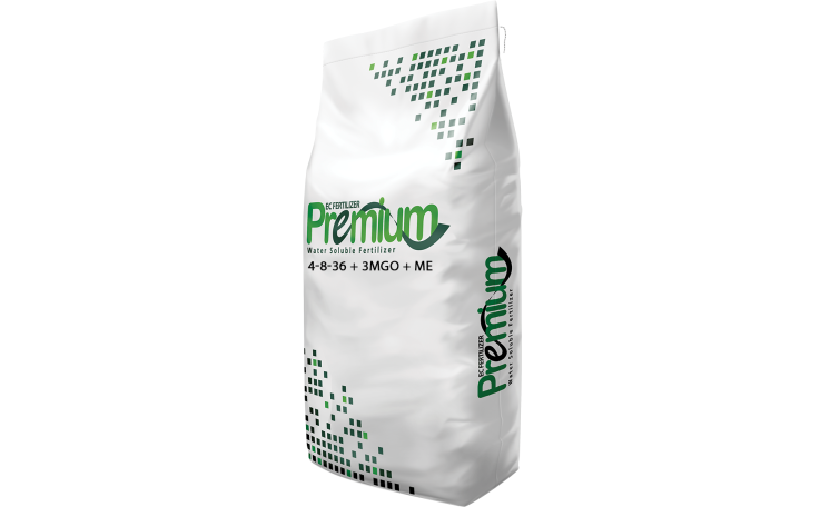Удобрение 4-8-36+3MgO+МЕ (Premium Foliar)